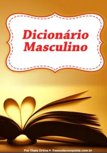 Dicionário Masculino