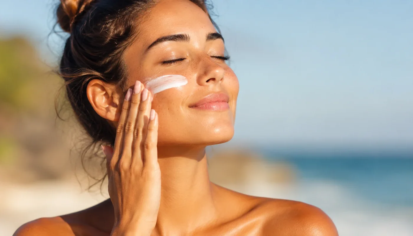 Bronzeamento natural com proteção solar e cuidados com a pele
