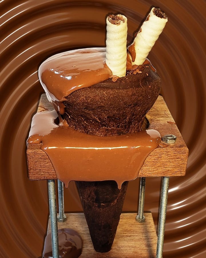 Pizza cone recheada — curso de pizza cone online