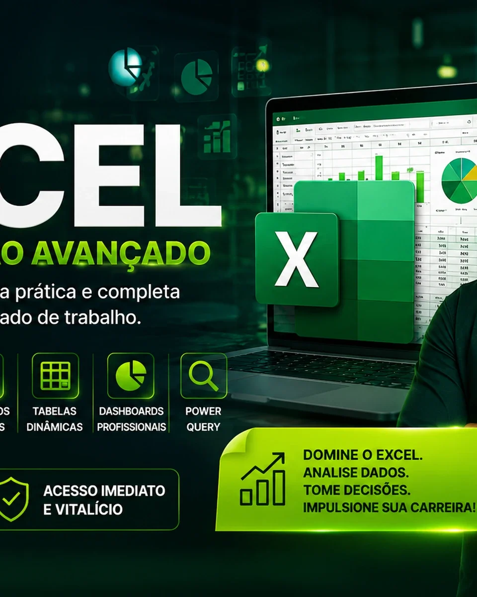 Curso de Excel Online do Básico ao Avançado com Certificado