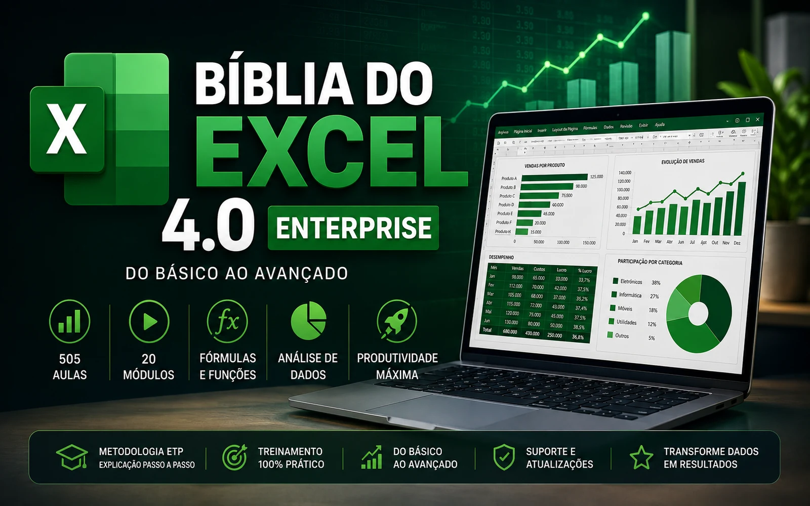 Bíblia do Excel da Agência GV — curso de Excel do básico ao avançado