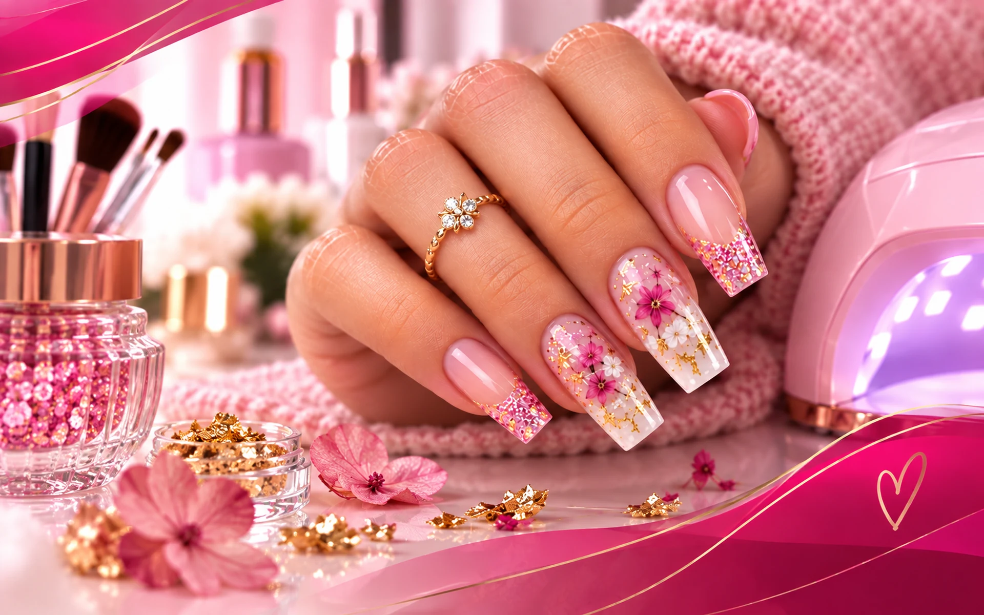Curso Designer de Unhas com técnicas de alongamento e Nail Art