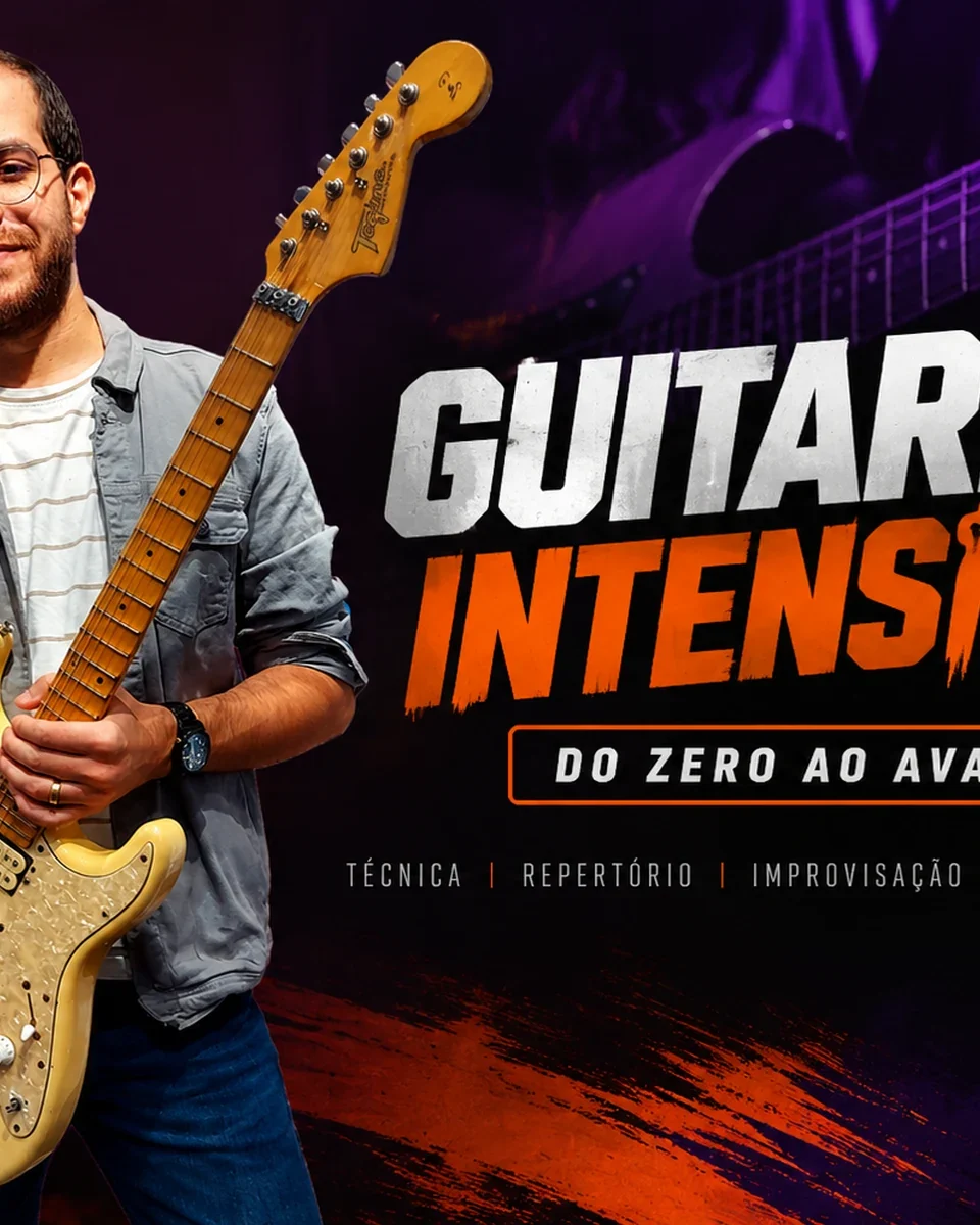 Curso Guitarra Intensiva 2.0: do Zero ao Avançado com Rodrigo Ferrarezi